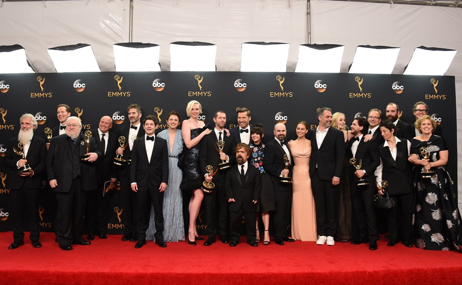 Highlights from the 68th Primetime Emmy Awards: Game of Thrones, Veep,  Maggie Smith, Aziz Ansari win - Photos News , Firstpost