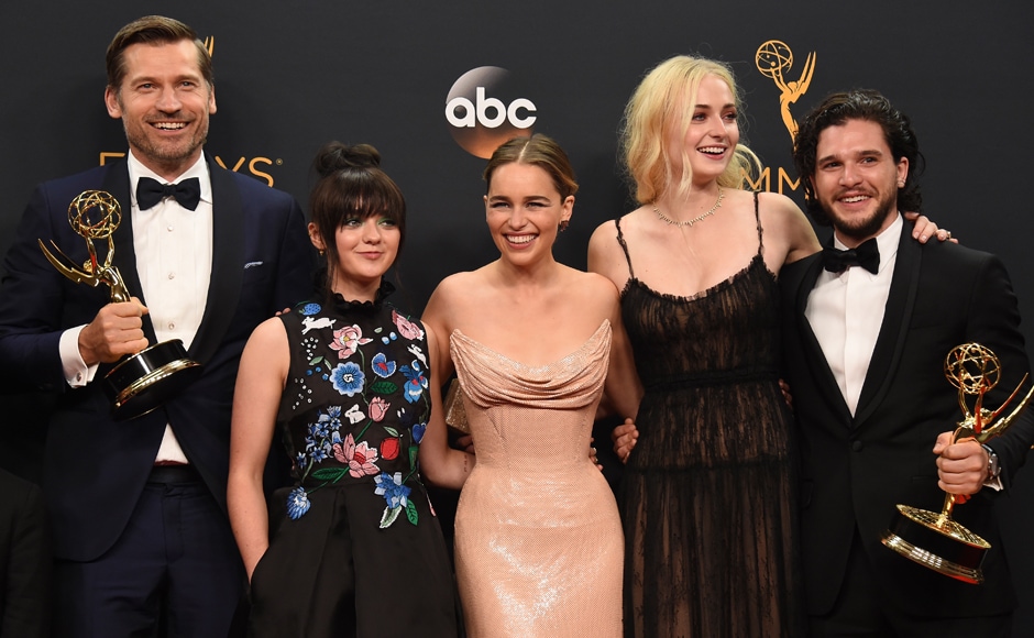 Highlights from the 68th Primetime Emmy Awards: Game of Thrones, Veep,  Maggie Smith, Aziz Ansari win - Photos News , Firstpost