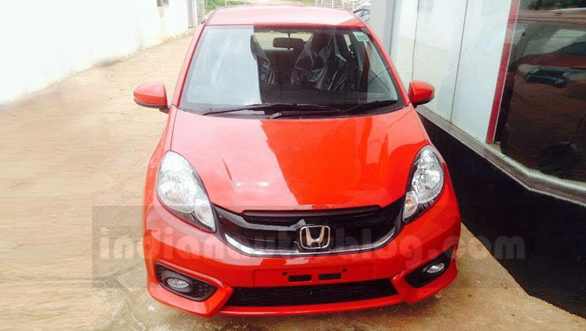2016 Honda Brio facelift spied in India 2016 Honda Brio facelift spied in India