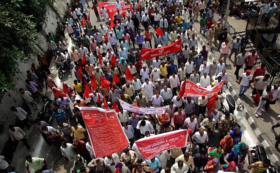 Following the nationwide strike, normal life was paralysed in Bihar, Odisha, Kerala and Punjab, while the strike evoked a mixed response in Puducherry and Karnataka. It was business as usual for Tamil Nadu and Mumbai. AP Following the nationwide strike, normal life was paralysed in Bihar, Odisha, Kerala and Punjab, while the strike evoked a mixed response in Puducherry and Karnataka. It was business as usual for Tamil Nadu and Mumbai. AP