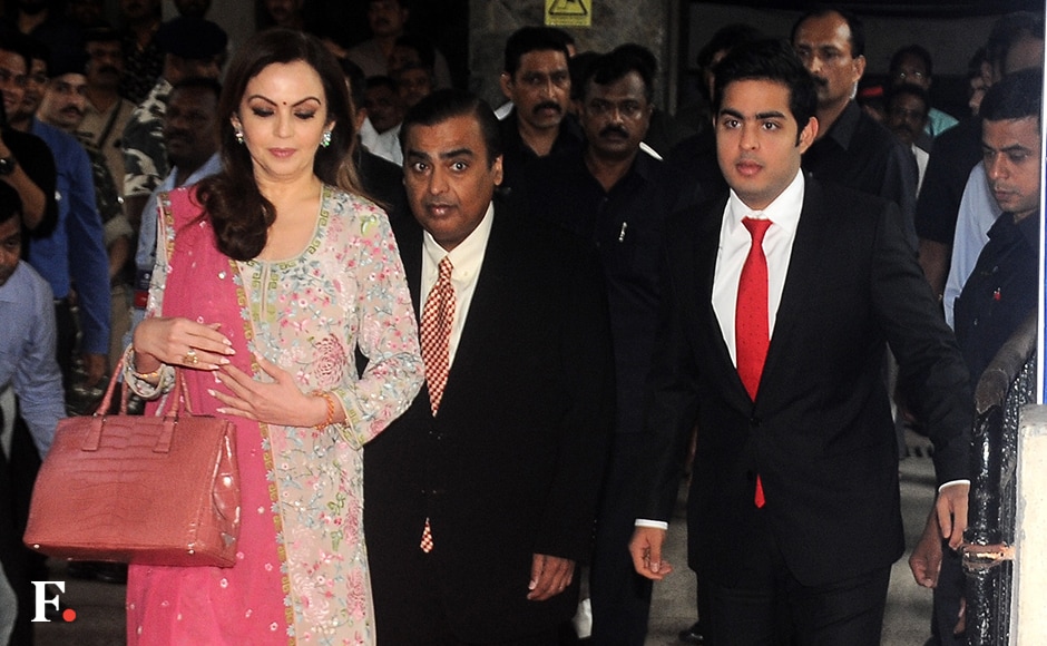 Devoting an hour of his speech at the RIL's 42th Annual General Meeting, the billionaire industrialist said Jio is targeting 100 million users in a shortest possible time. Ambani was present with his wife Nita Ambani and son Akash Ambani at the event. Sachin Gokhale/Firstpost Devoting an hour of his speech at the RIL's 42th Annual General Meeting, the billionaire industrialist said Jio is targeting 100 million users in a shortest possible time. Ambani was present with his wife Nita Ambani and son Akash Ambani at the event. Sachin Gokhale/Firstpost