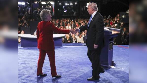 No knockout blows landed, but Hillary Clinton wins points over Donald Trump in first debate