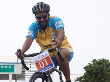 Paralympian Adity Mehta. Facebook/Aditya Mehta Cyclist