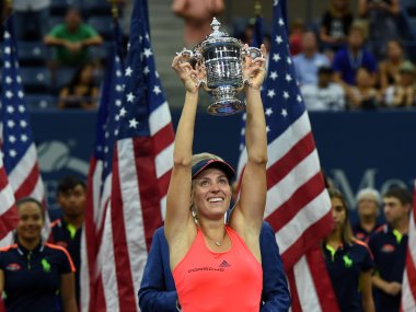 Angelique Kerber lifts US Open trophy with gritty win over Karolina Pliskova Angelique Kerber lifts US Open trophy with gritty win over Karolina Pliskova