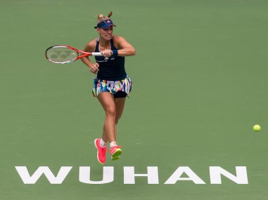 Wuhan Open: Angelique Kerber survives scare in first match as number one, Roberta Vinci ousted Wuhan Open: Angelique Kerber survives scare in first match as number one, Roberta Vinci ousted