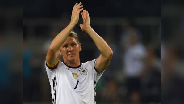 Bastian Schweinsteiger bids aideu to international football with emotional Germany win