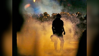 Charlotte shooting: Emergency declared in US city after second night of protests