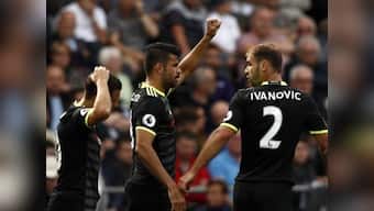 Premier League: Diego Costa's brace helps sloppy Chelsea to a point against Swansea