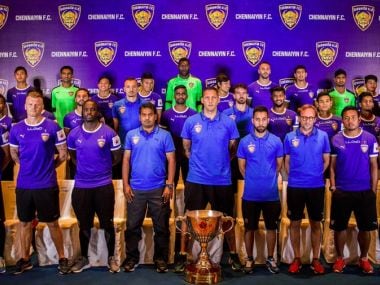Chennaiyin FC squad for 2016 ISL season. Twitter@ChennaiyinFC