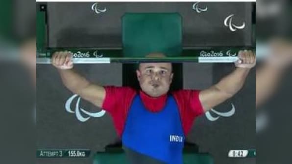 Paralympics 2016: Power lifter Farman Basha misses bronze after finishing fourth