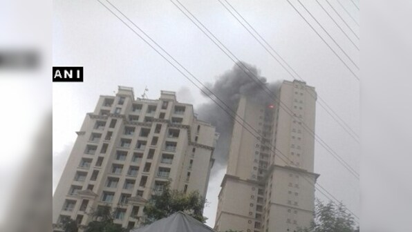 Mumbai: Fire breaks out at Hiranandani tower in Kandivali, no casualties reported