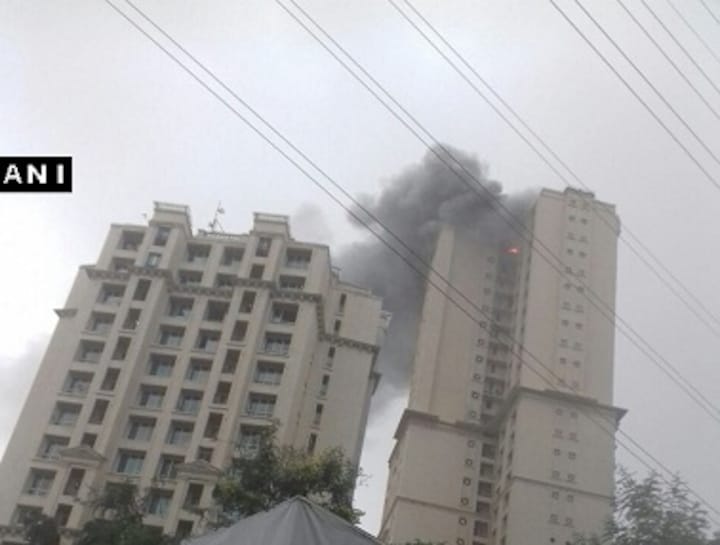 Mumbai: Fire breaks out at Hiranandani tower in Kandivali, no casualties reported