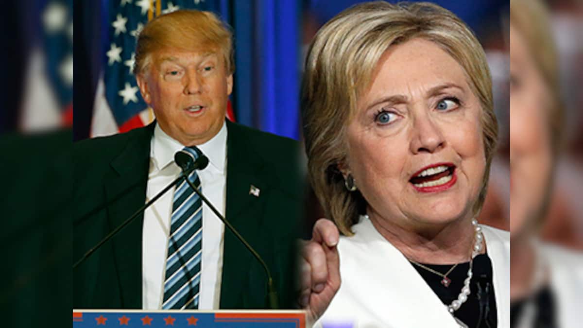 Hillary Clinton vs Donald Trump: More mud-slinging than parley in first ...
