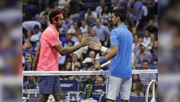 US Open 2016: Another free pass for Novak Djokovic as Jo-Wilfred Tsonga retires