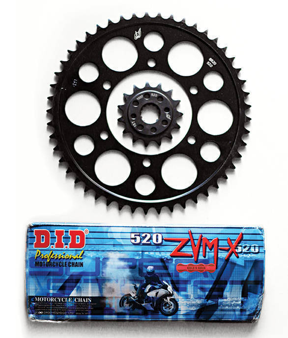 Product review: Driven Racing steel sprockets and DID X-ring chain Product review: Driven Racing steel sprockets and DID X-ring chain