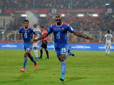 File photo of Macpherlin Omagbemi Dudu playing in the ISL. Sportzpics