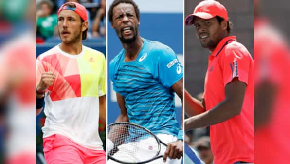 US Open 2016: Lucas Pouille joins fellow Frenchmen Jo-Wilfried Tsonga, Gael Monfils in quarters