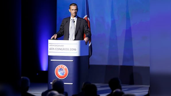 Slovenia’s Aleksander Ceferin elected surprise Uefa president replacing Michel Platini