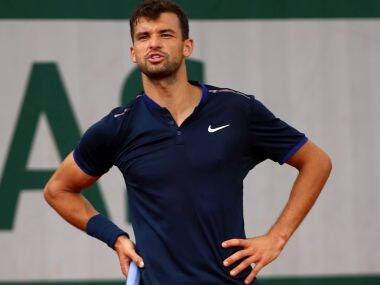 File photo of Grigor Dimitrov. AP