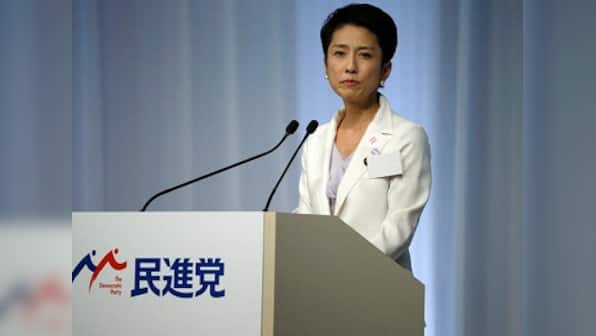 Japan's opposition party elects Renho as their first woman leader