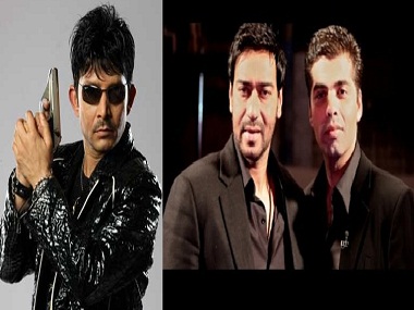 What Kamaal R Khan is saying about Ajay Devgn's claims of Karan Johar paying him What Kamaal R Khan is saying about Ajay Devgn's claims of Karan Johar paying him