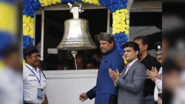 India vs New Zealand: Kapil Dev inaugurates bell ringing ritual at Eden Gardens