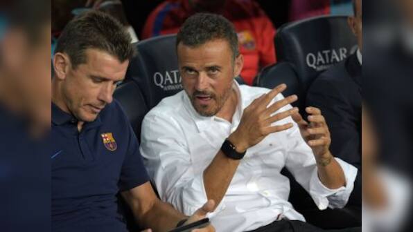 Barcelona manager Luis Enrique takes responsibility for shock loss to newcomers Alaves