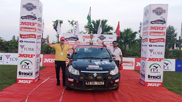 Shekhar Choudhary and Suvrajit Dutta win MRF Rally de Bengal Shekhar Choudhary and Suvrajit Dutta win MRF Rally de Bengal
