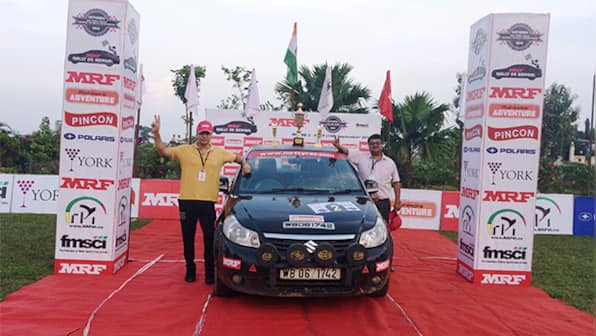 Shekhar Choudhary and Suvrajit Dutta win MRF Rally de Bengal