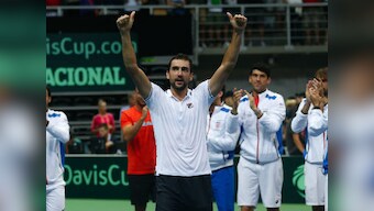 Davis Cup: Marin Cilic beats Richard Gasquet to send Croatia into final