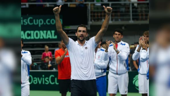 Davis Cup: Marin Cilic beats Richard Gasquet to send Croatia into final