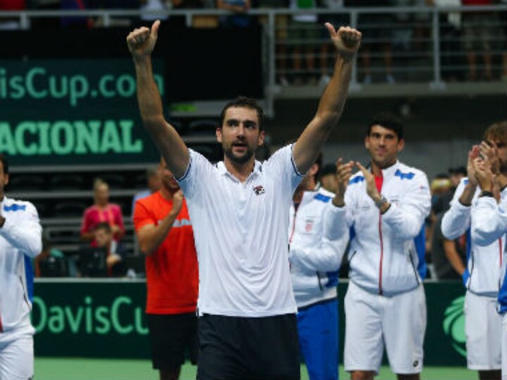 Davis Cup: Marin Cilic beats Richard Gasquet to send Croatia into final