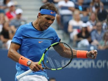 Spain's Rafael Nadal in action during the US Open 2016. Reuters