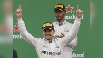 Italian GP: Nico Rosberg wins at Monza after disastrous start by Lewis Hamilton