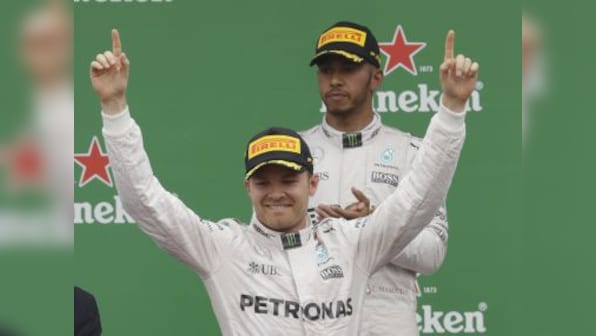 Italian GP: Nico Rosberg wins at Monza after disastrous start by Lewis Hamilton