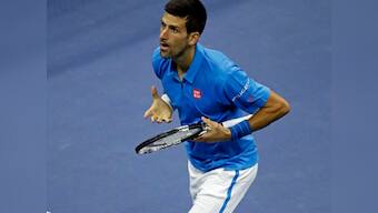 US Open 2016: Finally a full match, but Novak Djokovic has elbow scare in straight sets win
