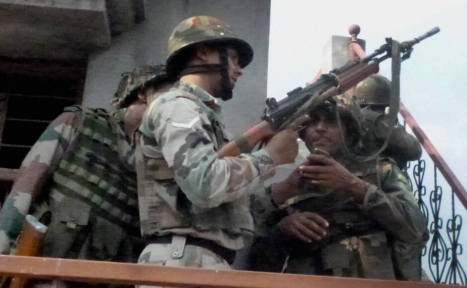 The DGP said that there might be a group of 4 to 6 militants involved in this incident. The DGP said that there might be a group of 4 to 6 militants involved in this incident.
