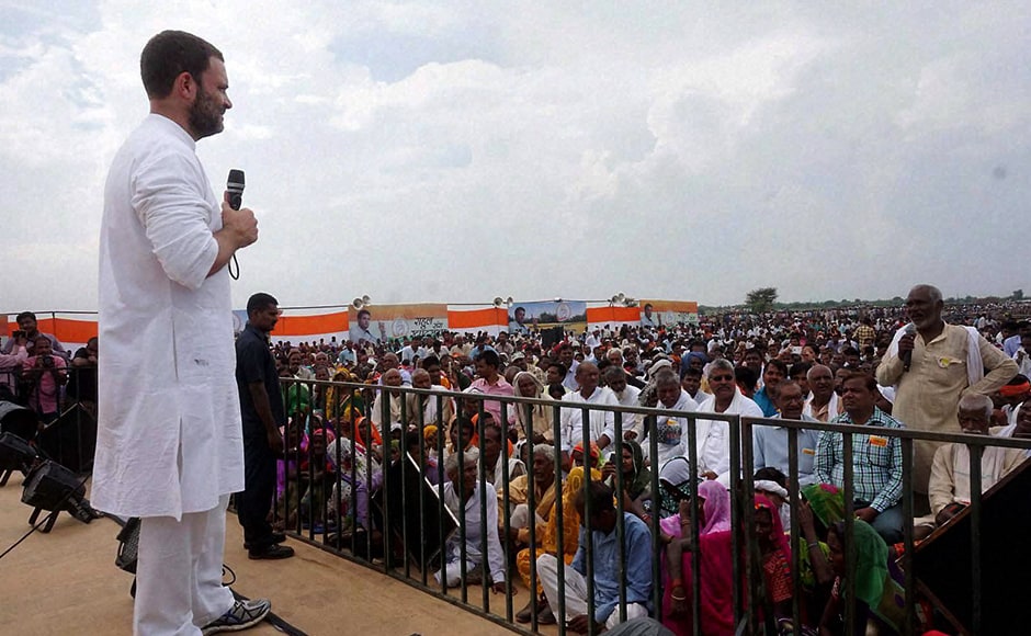 In his response to this earlier fiasco, Rahul Gandhi had said: When a farmer takes a cot, he's called a thief. But when big industrialists like Mallya run away, they are called 'defaulter'. (Photo: PTI) In his response to this earlier fiasco, Rahul Gandhi had said: When a farmer takes a cot, he's called a thief. But when big industrialists like Mallya run away, they are called 'defaulter'. (Photo: PTI)
