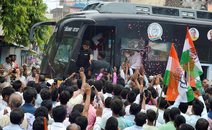 Rahul Gandhi kicks off poll campaign in UP's Deoria with Kisan Yatra