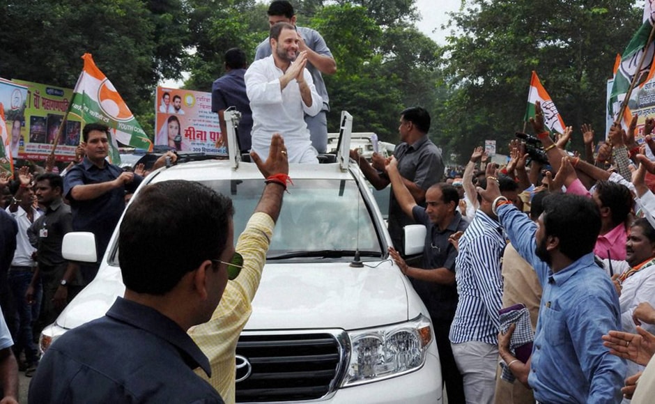 Rahul Gandhi also held one-on-one interactions with the locals and farmers of Basti. PTI Rahul Gandhi also held one-on-one interactions with the locals and farmers of Basti. PTI