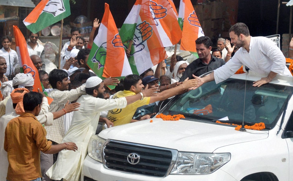 His visit to Basti is a part of his month-long Mahayatra in which he will cover 2,500 km, from Deoria to Delhi. PTI His visit to Basti is a part of his month-long Mahayatra in which he will cover 2,500 km, from Deoria to Delhi. PTI