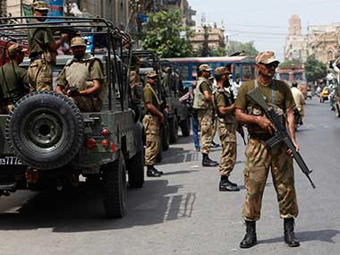 File image of Pakistan soldiers. Reuters