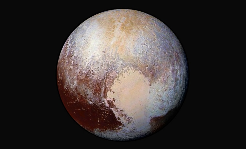 A heart-shaped region is called Sputnik Planum. Image taken from NASA's New Horizons spacecraft. Reuters