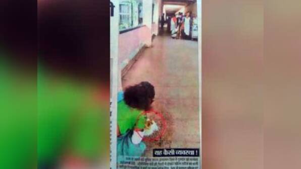 Ranchi hospital serves food to patient on floor, says 'no plates'