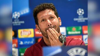 Atletico Madrid manager Diego Simeone applauds Barcelona's brilliance ahead of La Liga clash