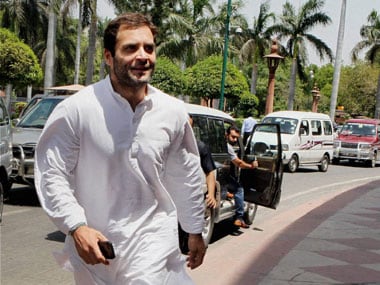 Congress Vice-President Rahul Gandhi. PTI