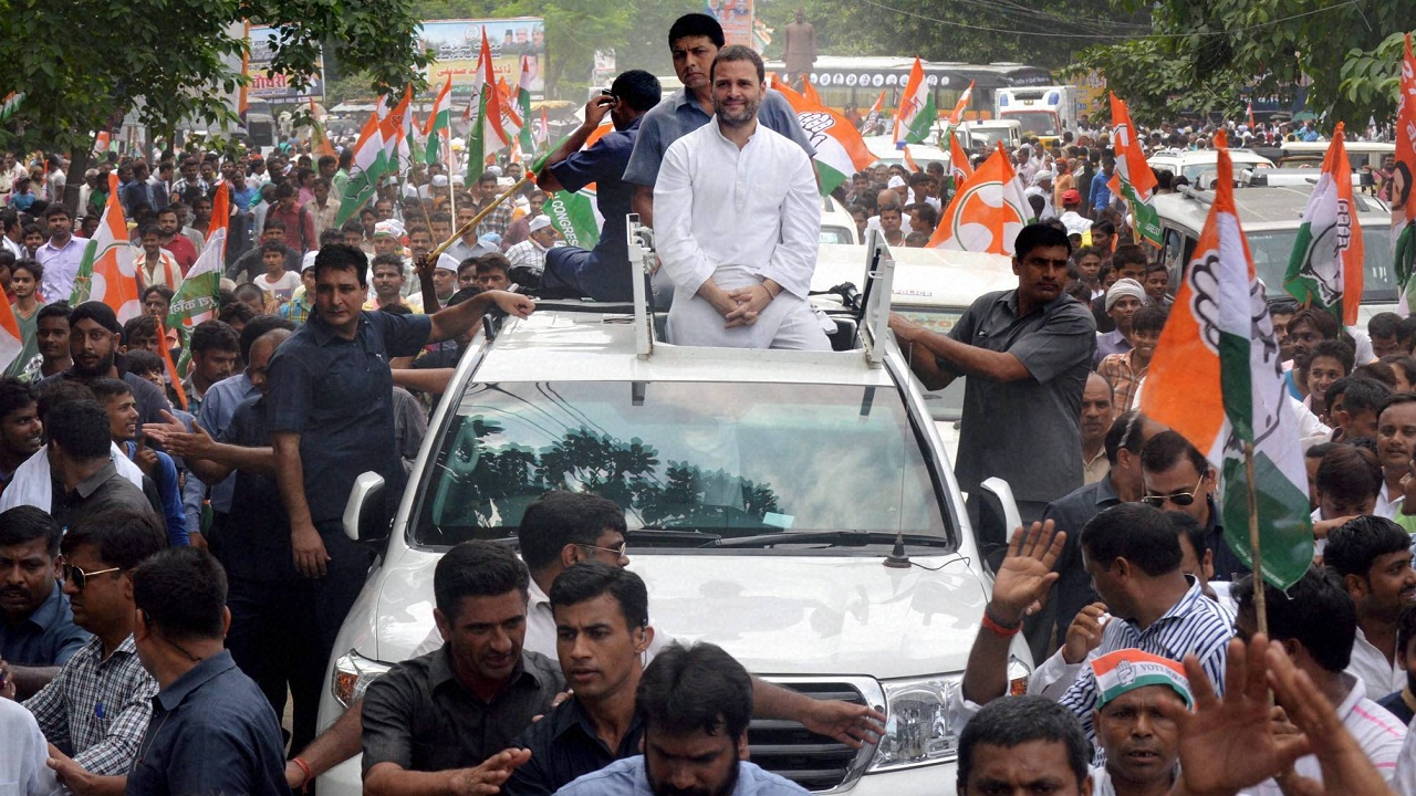 Rahul Gandhi's UP mahayatra to halt for two days for Eid Rahul Gandhi's UP mahayatra to halt for two days for Eid