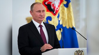 Vladimir Putin accuses Wada of hypocrisy after Olympic athletes' data leak