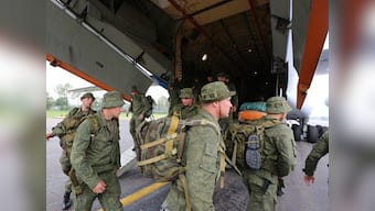 Russian forces arrive in Pakistan for first-ever joint military exercises