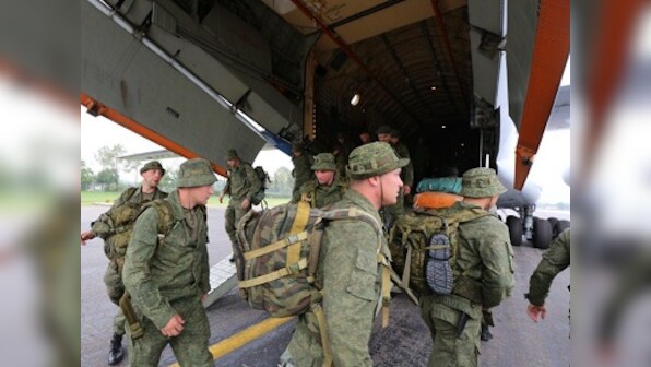 Russian forces arrive in Pakistan for first-ever joint military exercises